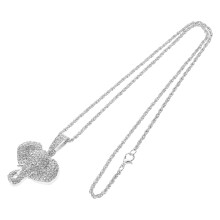 olifant autospiegelhanger met strass voor vrouwen