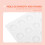 Weißes Silikon Wachssiegel Form DIY Craft Stamp 9