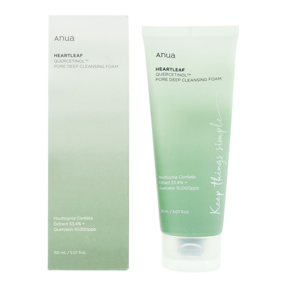 Anua Heartleaf Quercetinol Pore Deep Cleansing Foam 150Ml For Women