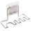Stainless Steel Toothpaste Shelf And Razor Storage Stand For Bathroom 2