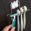 Stainless Steel Toothpaste Shelf And Razor Storage Stand For Bathroom 10