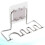Stainless Steel Toothpaste Shelf And Razor Storage Stand For Bathroom 3
