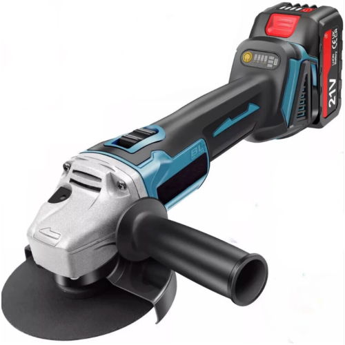 Cordless Angle Grinder 21V Cutter w/ 2 Battery & Charger Disc Makita
