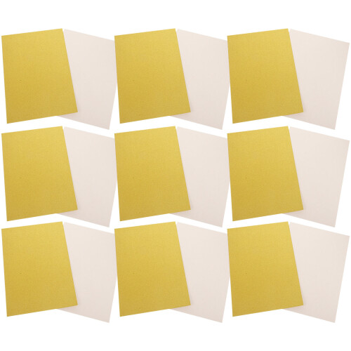 20 glitter A4 kartonpapier voor knutselen, gekleurd