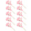 10 stuks mini handbellen met voor en feest 1