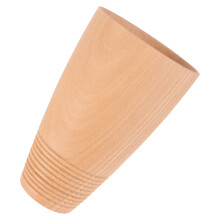 1Pc Wooden Tea Cup Khaki Practical Water Cup for Hot Cold Drinks