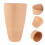 1Pc Wooden Tea Cup Khaki Practical Water Cup for Hot Cold Drinks 4