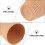 1Pc Wooden Tea Cup Khaki Practical Water Cup for Hot Cold Drinks 9