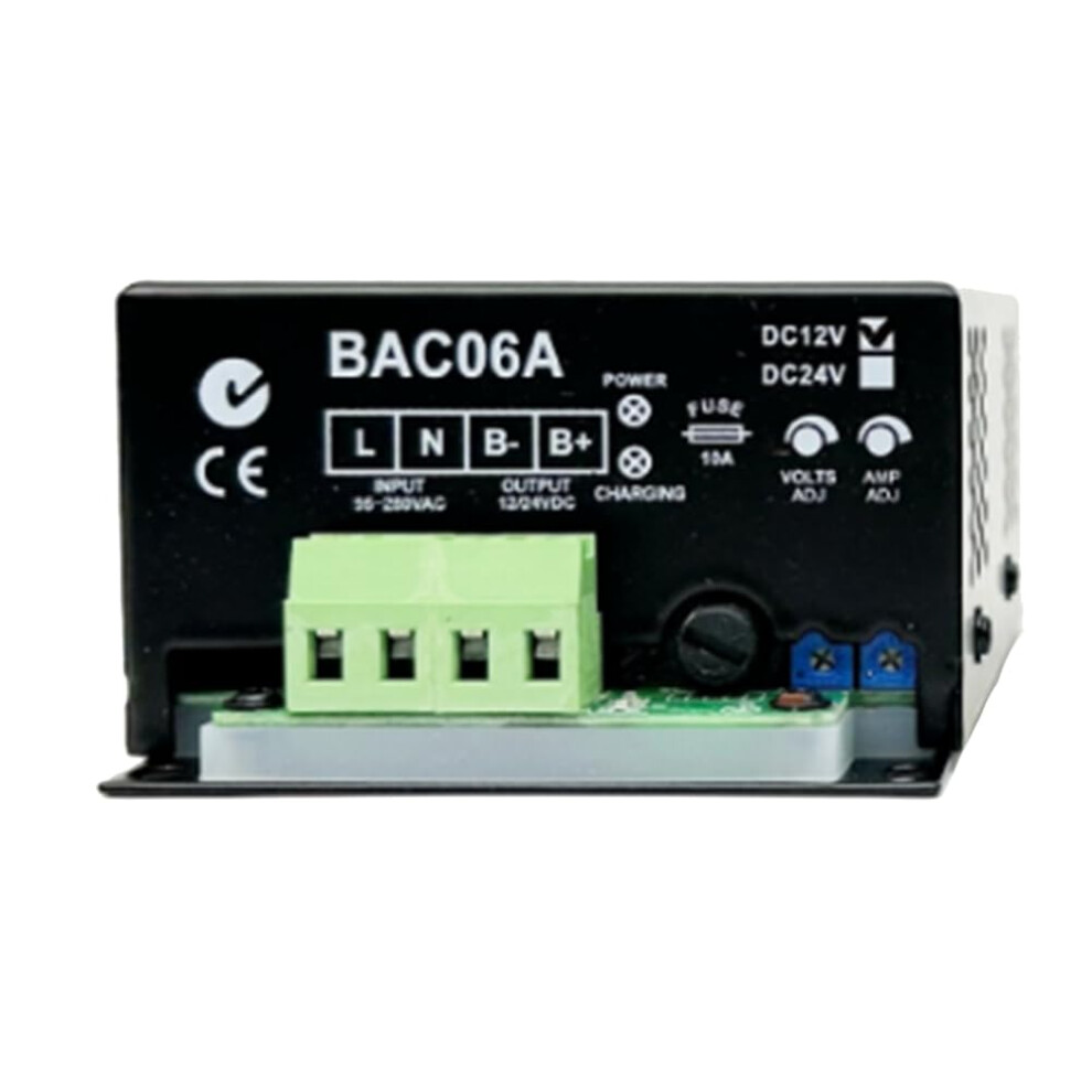 Bac06a Smart Battery Charger, 12V Float Charger, Generator Compatible, Battery Maintainer 9393856248056