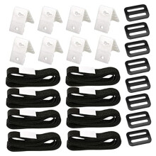 Solar Cover Reel Attachment Kit For Pool Covers, Lightweight Compact Design, Easy Storage, Compatible With Solar Heaters