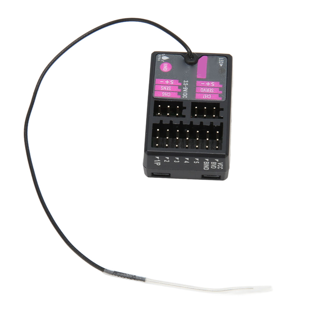 7Ch Long Range Rc Receiver With Gyro 2.4G For Car Boat Fs G7p 4351353408828