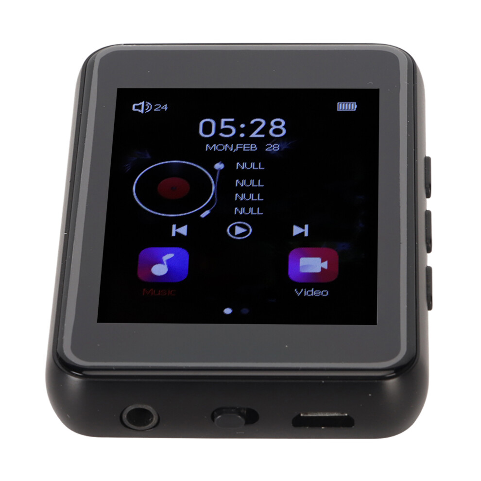 Touchscreen Mp3 Player 2.4Inch Bluetooth Fm Radio Recording 128Gb Ready 5061353408832