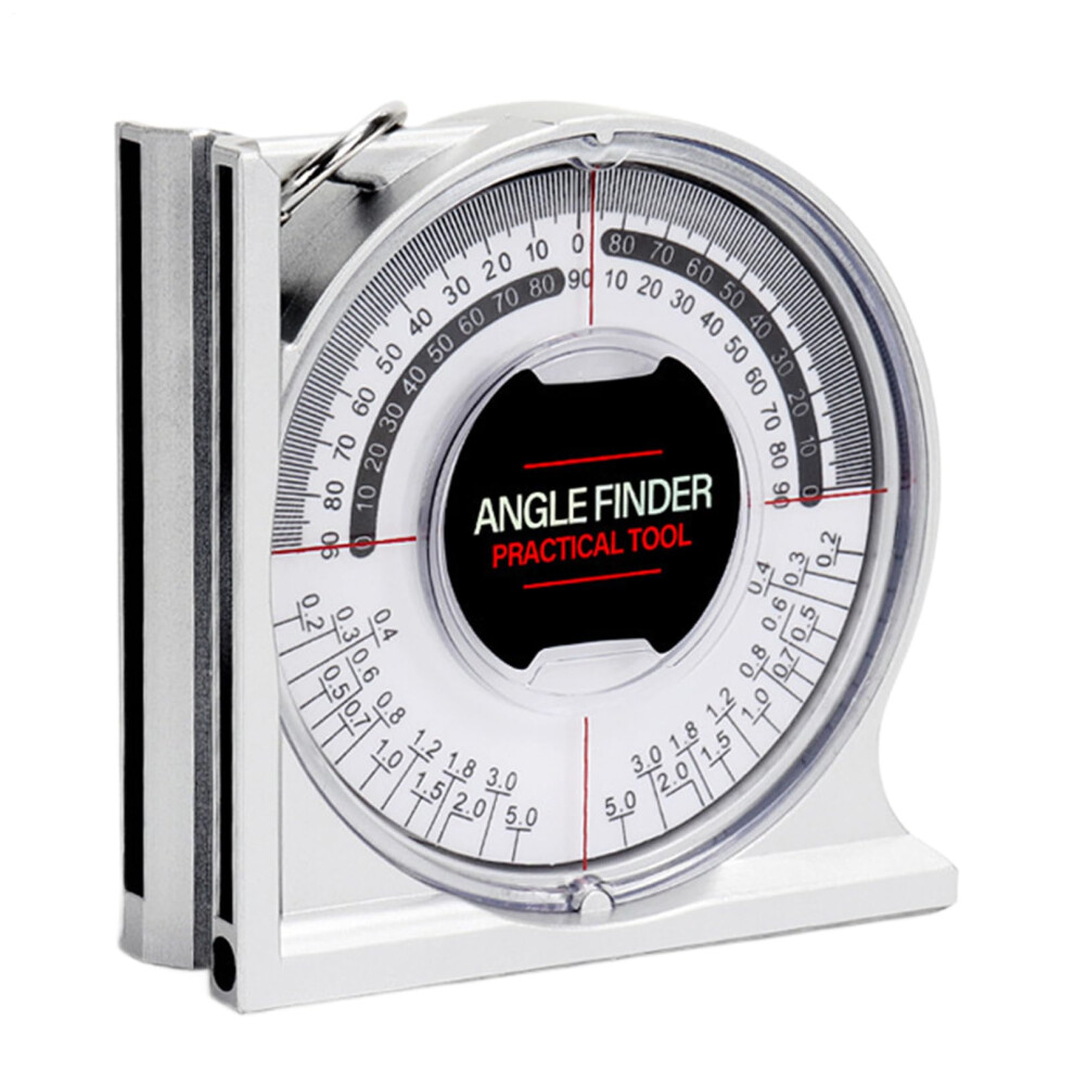 Angle Inclinometer Magnetic Protractor For Woodworking Accurate Angle Finder Gauge For Construction Carpentry Projects 9354506208554