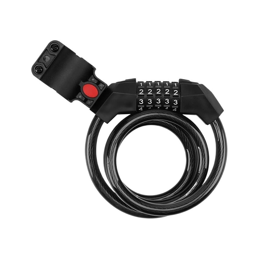 Bike Lock Universal Bicycle Lock 5-Digit Password Anti-Theft 1.2m Steel Chain For Mountain Bike-image-OPC-PKZH8JP-NEW