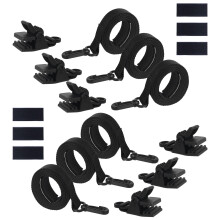 Solar Covers Reel Straps With Clip, Adjustable Pool Attachments, Safe For Attachments, Adjustable Straps With Hook