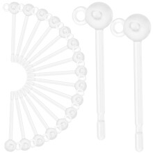30 transparante oorsteekers oorbellen accessoires