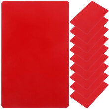 100 lege aluminiumlegering bedrijfskaarten voor gravure