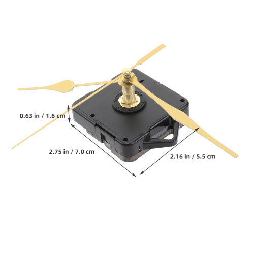 Clock Movement Replacement Kit With Hands For Wall Clock Repair 2