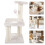 À Chat Beige 3 Couches Résistant Avec Suspendu 9