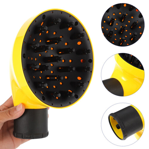 1Haardroger Diffuser Opzetstuk Voor Pluizig Haar Kleurig Plastic 2