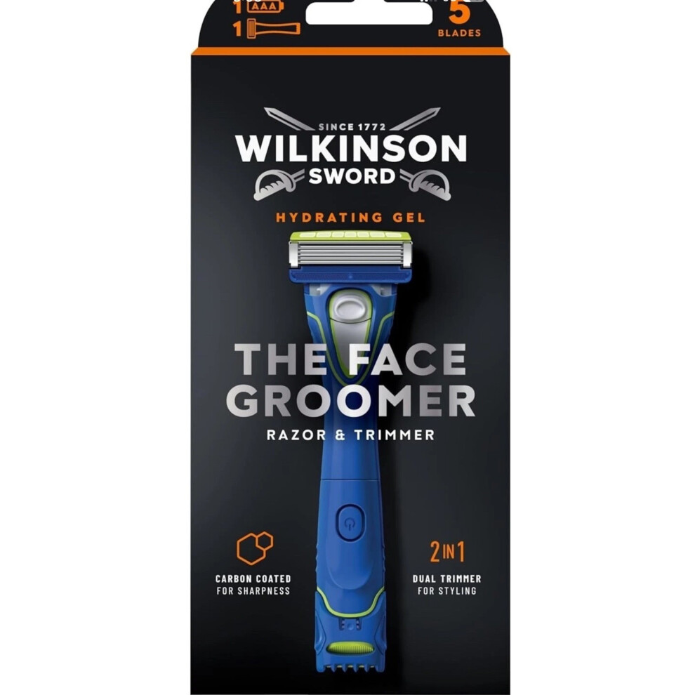 Wilkinson Sword The Face Groomer Razor & Trimmer
