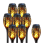 8X PCs Solar Light Waterproof LED Flame Flickering Dancing Garden Lamp 1