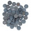 50PCS PU Pool Cue Tips, 11mm Replacement for Billiard & Snooker 16