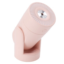 Tragbarer Mini-USB-Befeuchter Pink, 220 ml, 15,5 x 7,4 cm, Leise Nachtlicht