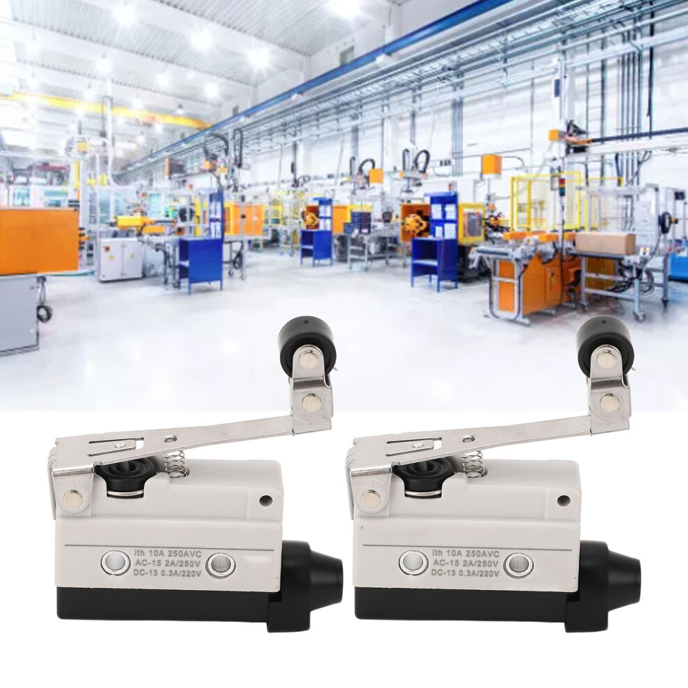 2Pcs Micro Limit Switch Bm-7124, 250V Ac, 50Mm Op, Durable 4991353427537