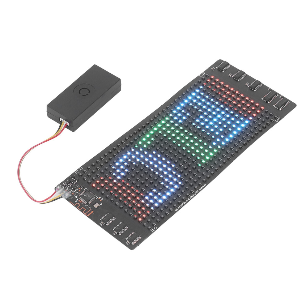 Programmable Flexible Color Led Sign, 16X32 Dots, Usb 5V 8301353433579