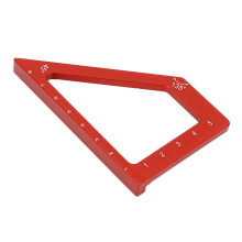 Holzarbeitsmaßstab Aluminiumlegierung 45 90 Trapezmaßstab ES 2