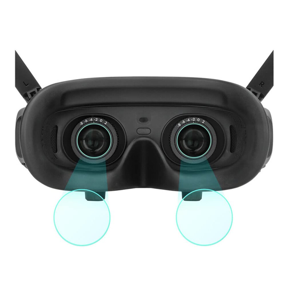 2 Pairs Hd Film For Dji Avata Goggles 2 Lens Protector Anti-Scratch Dust-Proof Drone Accessories 9084446343489