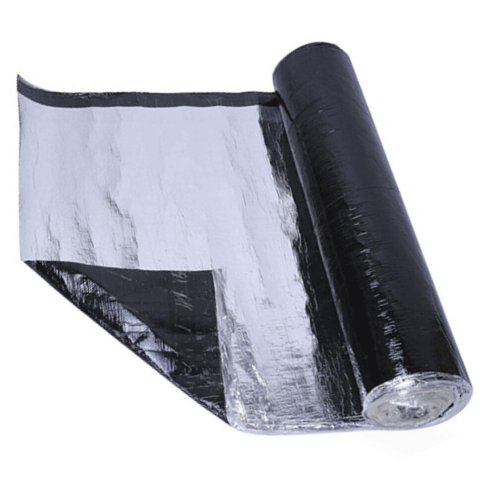 Self-Adhesive Asphalt Waterproof Roof Repair Tape 0.5X10m Aluminum Foil Roofing Adhesive For Walls Roofs Floors Lofts 9016109335371
