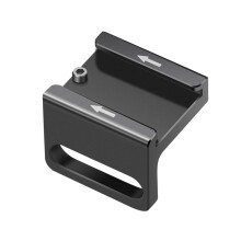 Aluminum Alloy Cold Shoe Mount Adapter For Camera Accessories And External Flashes, LED Lights, Monitors, And Mics