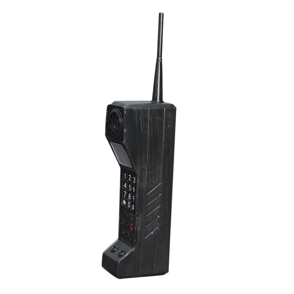 Phone Model Ornament Retro Cellphone Shaped Decor For Desktop And Office Classic Themed Centerpiece For Parties 9084446344394