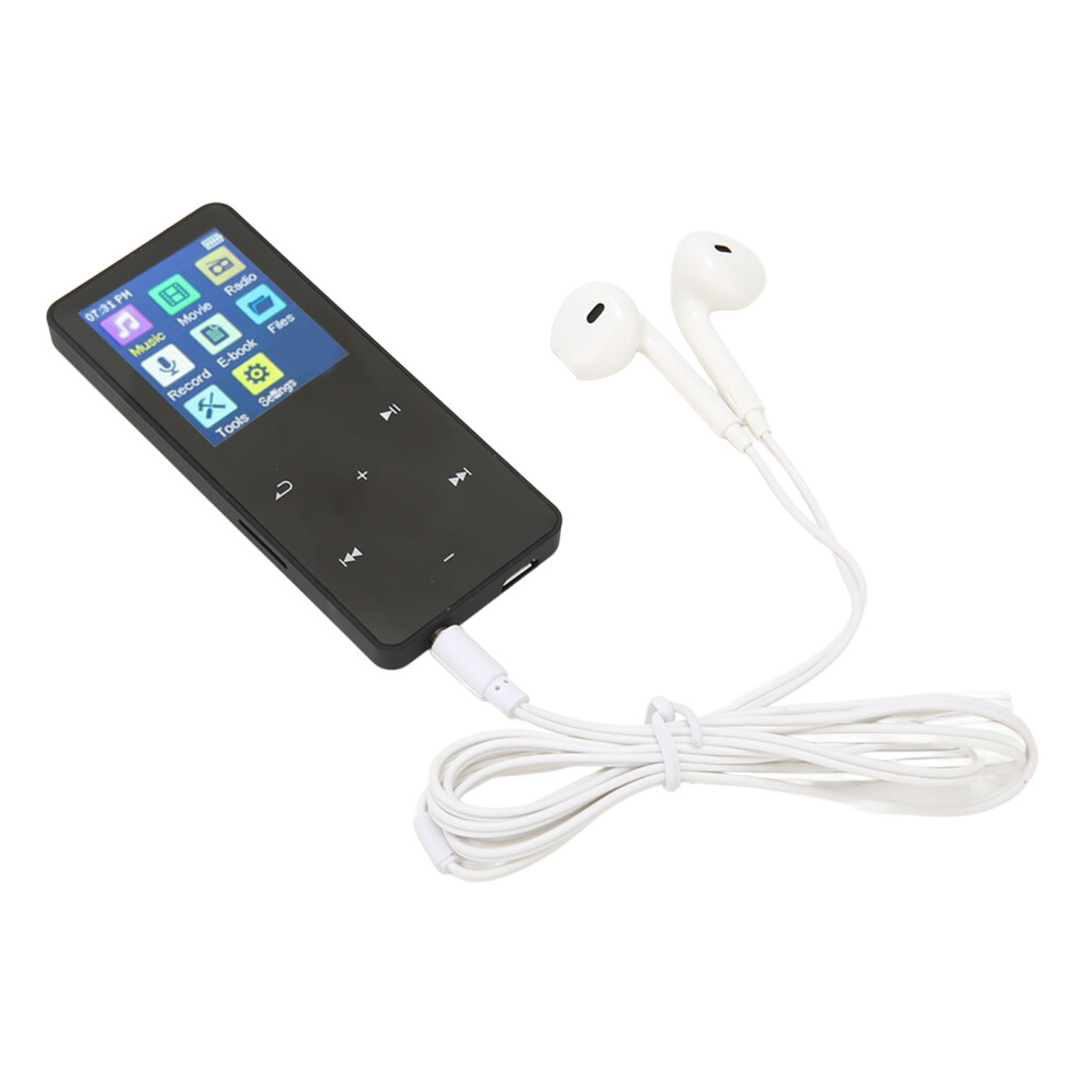 1.8 Inch Touch Screen Portable Mp3 Mp4 Player 128Gb Black 7901353462244