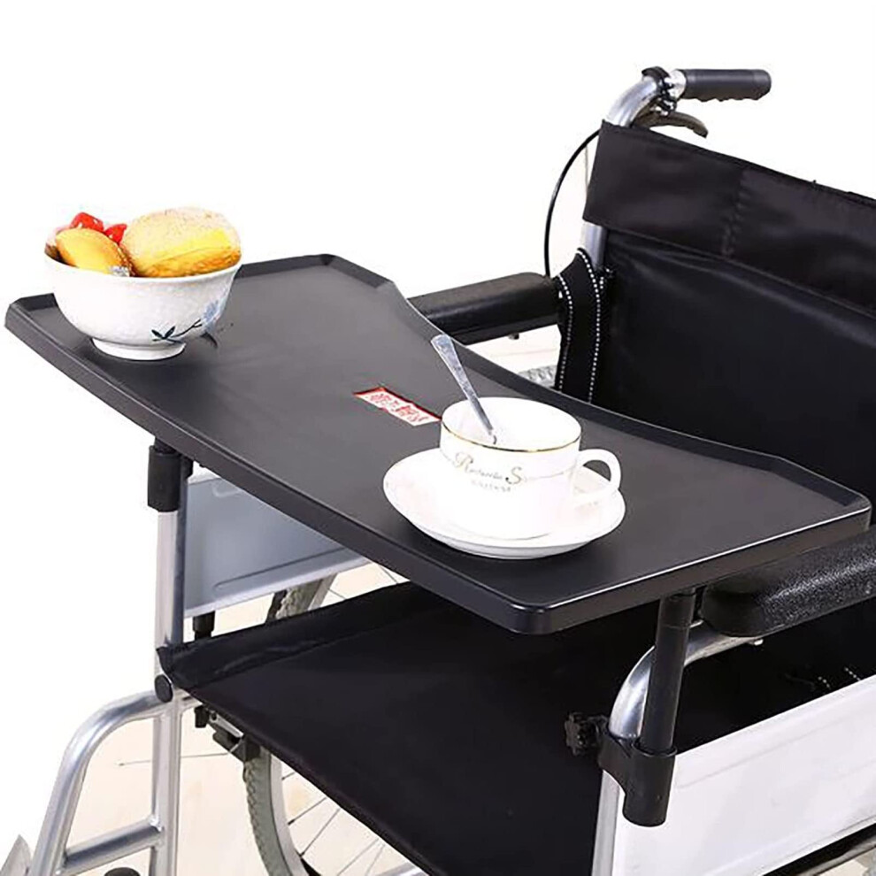 Detachable Wheelchair Table Lap Tray, Thickened Portable Eating Tray For Elderly, Wheelchair Dining Table Board