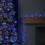 12.4m 960 LED Christmas Cluster Multi-Action String Lights with Timer in Blue, Purple & White on Clear Cable 4