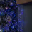 12.4m 960 LED Christmas Cluster Multi-Action String Lights with Timer in Blue, Purple & White on Clear Cable 7
