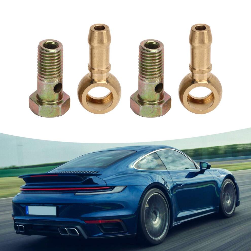 M12x1.25mm To 3/8In Turbo Water Banjo Bolt Kit For Turbocharger 4081353481360