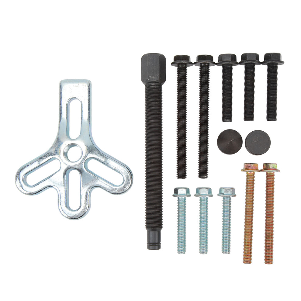 14Pcs Harmonic Balancer Puller Kit Reusable Carbon Steel High Strength 8191353482277