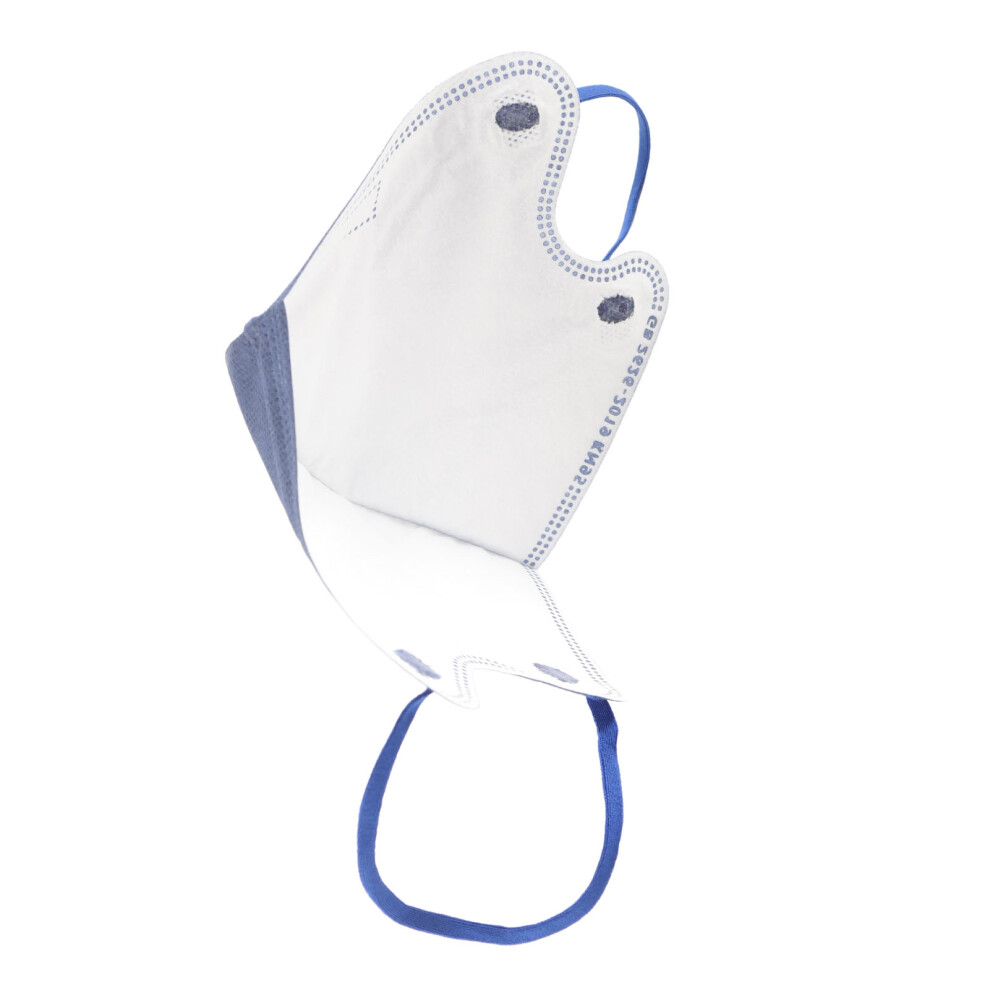10Pcs KN95 Disposable Face Mask 4 Layers with Soft Ear Loops & Pleats
