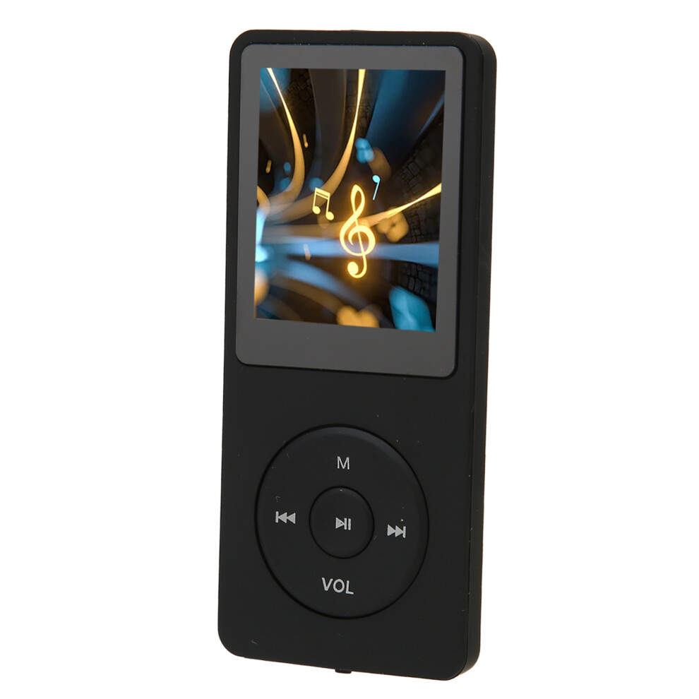 Sleek 1.8In Mp3 Mp4 Player 8Gb 64Gb Expandable Memory Black 3701353487117