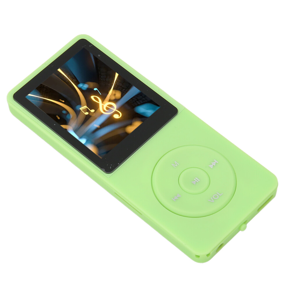 1.8In 8Gb Mp3 Mp4 Player 64Gb Expandable 30Hrs Playback Green 9341353487386
