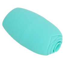 Eisgesicht-Roller Silikon-Gesichtsmasseur Würfel für Hals & Augen, Grün