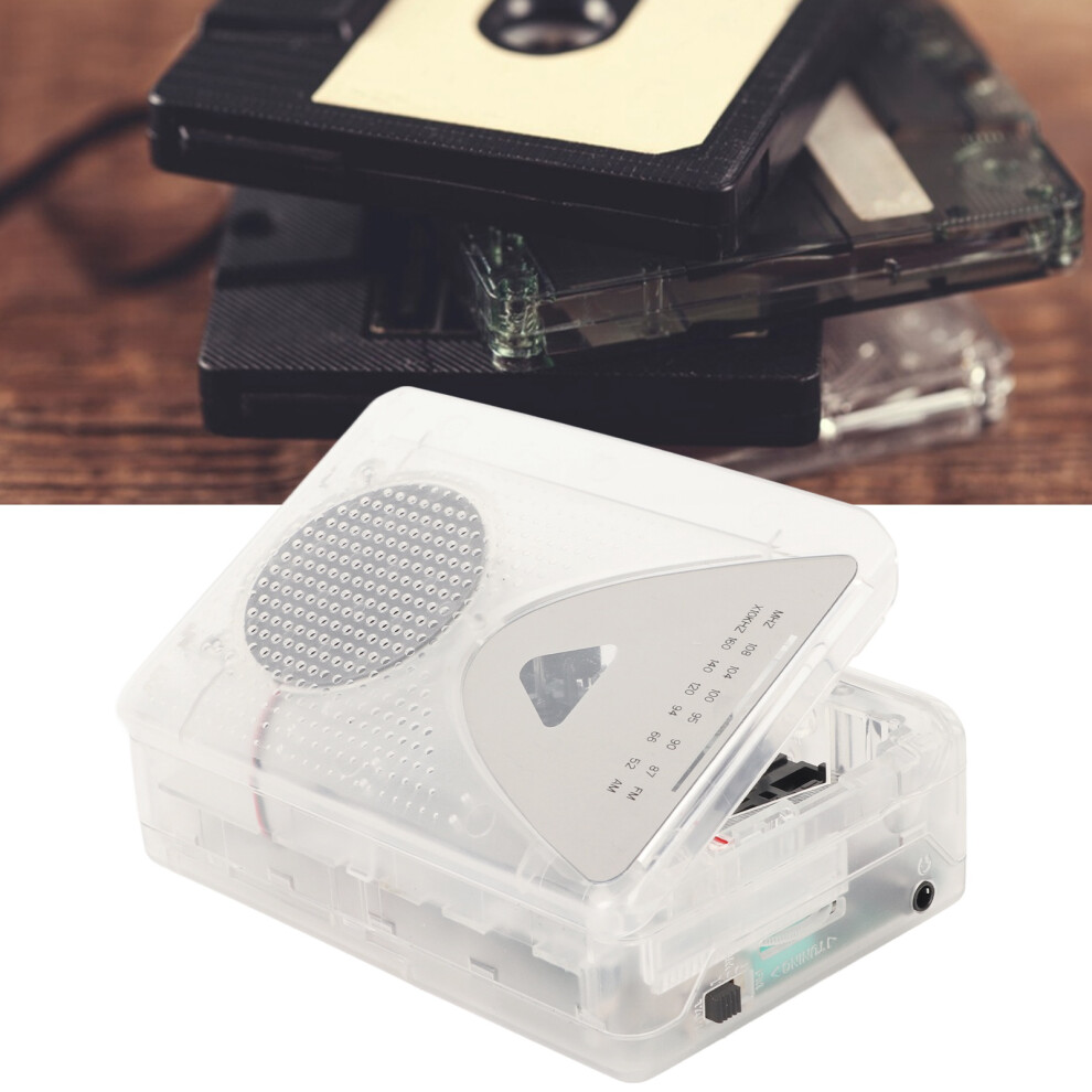 Portable Cassette With 3.5Mm Jack Speaker & Fm/Am Radio Support 7901353491923