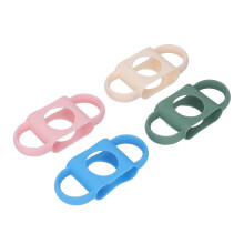 4pcs Infant Bottle Handles - Silicone Fits 8oz Bottles Easy to Hold