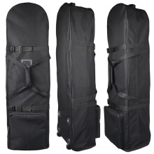 Portable Foldable Golf Aviation Bag Thick Single Layer Sturdy Zippers Airplane Checked Travel Bag For Golf Clubs