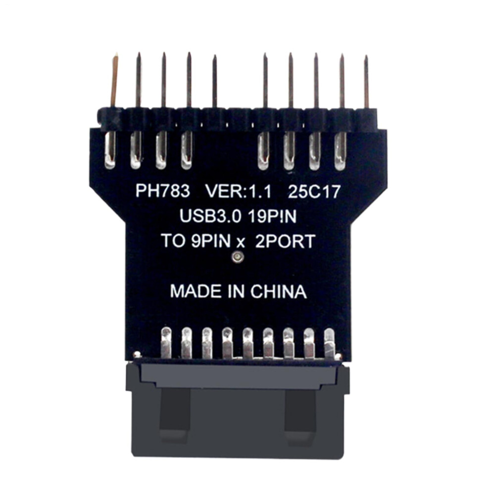 Motherboard 9-Pin Expansion Header 19-Pin Usb 3.0 To Dual Usb 2.0 9-Pin Expansion Card Hub For Water Cooling 9393856252428