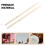2 Paar Universal Ahorn Drumsticks Holzschlägel 11